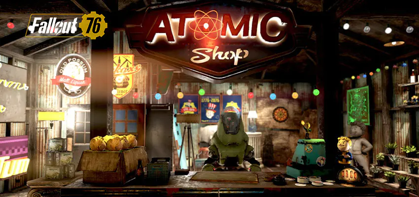 Fallout 76 Anfängerhandbuch 2 – Wie du dir Atome holst und dein Lager aufmotzt