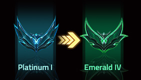 【EUW】Platinum I to Emerald IV