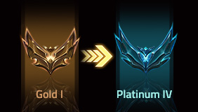 【EUW】Gold I to Platinum IV