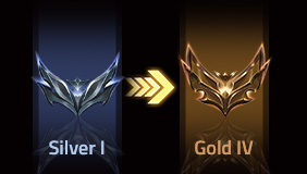 【EUW】Silver I to Gold IV
